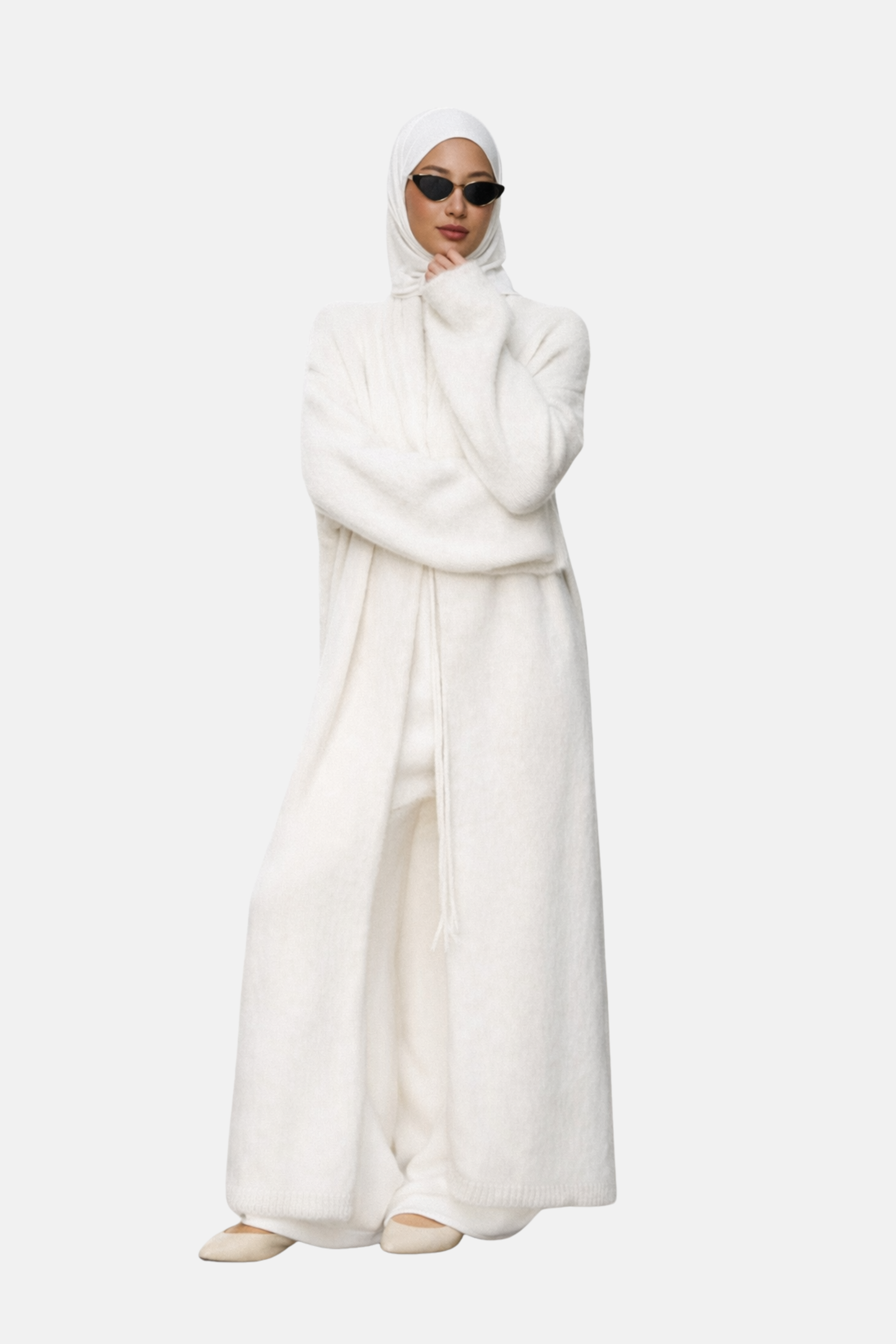 Cardigan Long | Crème