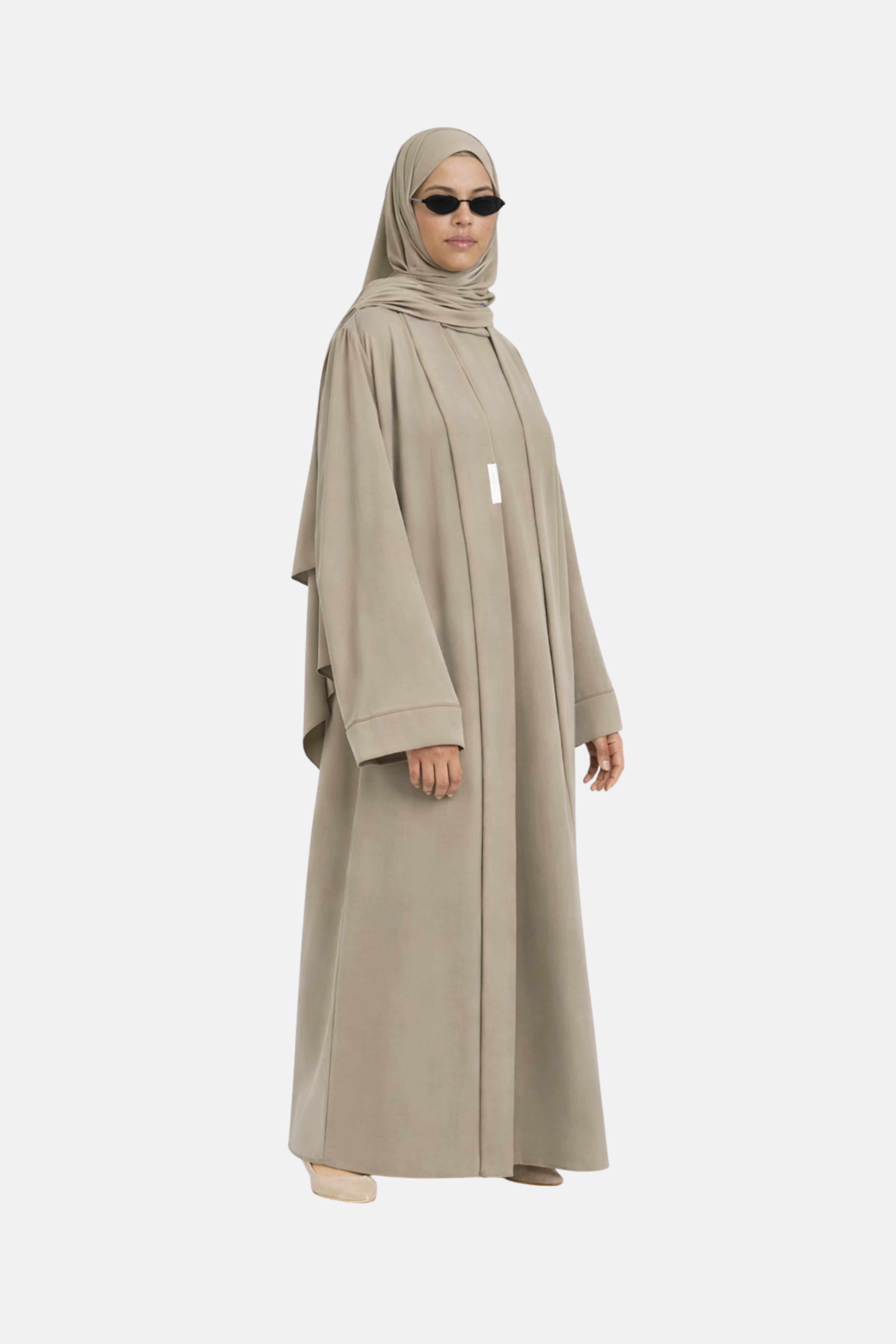 Ensemble Abaya Kimono | Beige