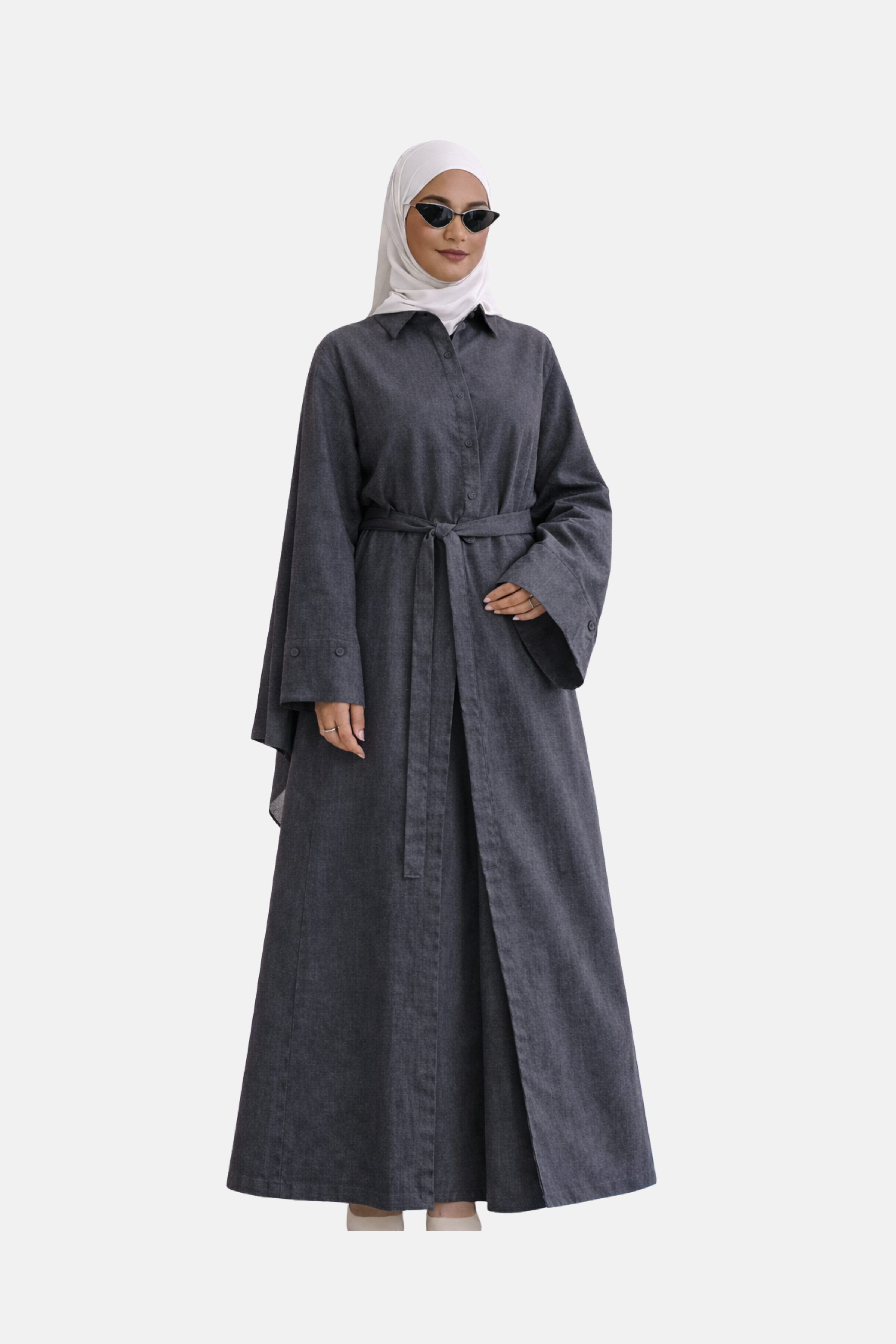 Robe Asymétrique | Gris